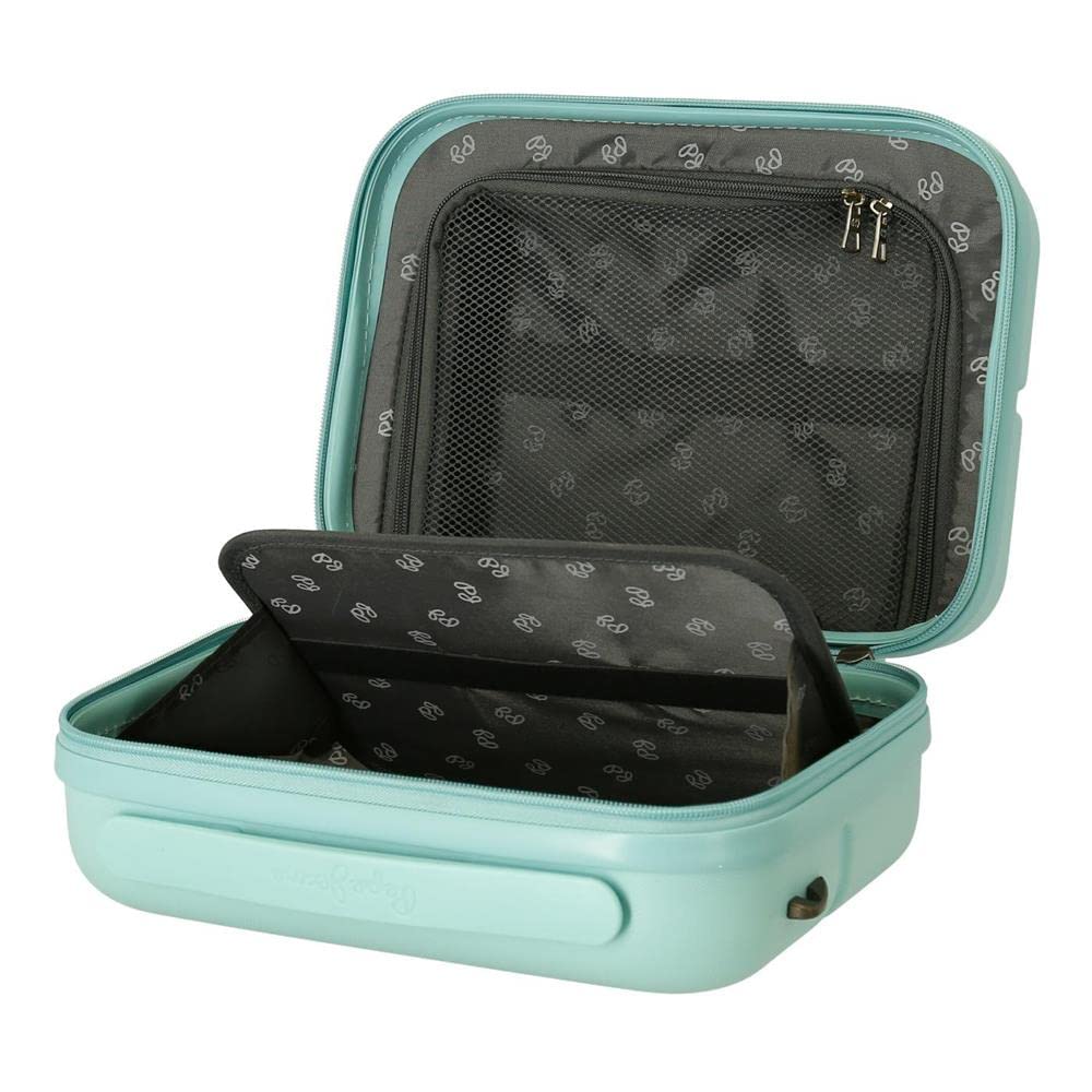 Pepe Jeans Nerea Borsa da toilette adattabile con tracolla blu 29x21x15 cm ABS rigido 9,14 l 2,52 kg