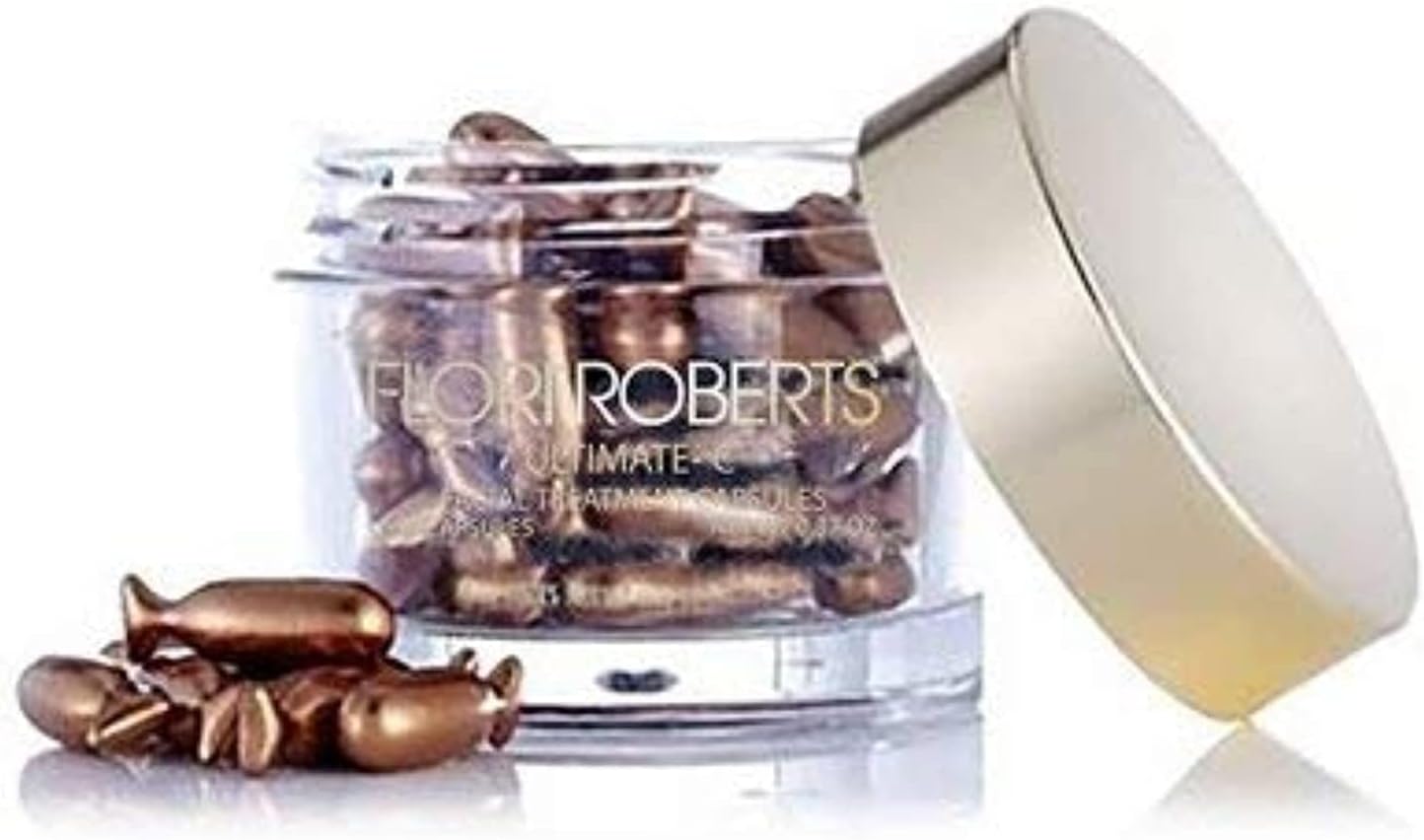 Flori Roberts UltimateC Capsules, Daily Facial Serum with