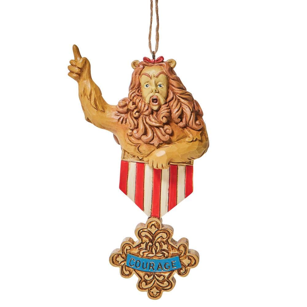 Jim Shore Cowardly Lion Courage Ho Hanging Ornament