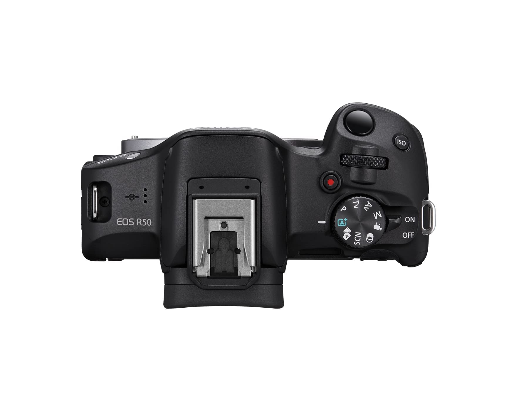 Canon EOS R50 Appareil Photo (Hybride APS-C 24M Pixels, 15 im/Sec, CMOS AF Dual Pixel, vidéo 4K/30p, WiFi) sans Objectif, Noir