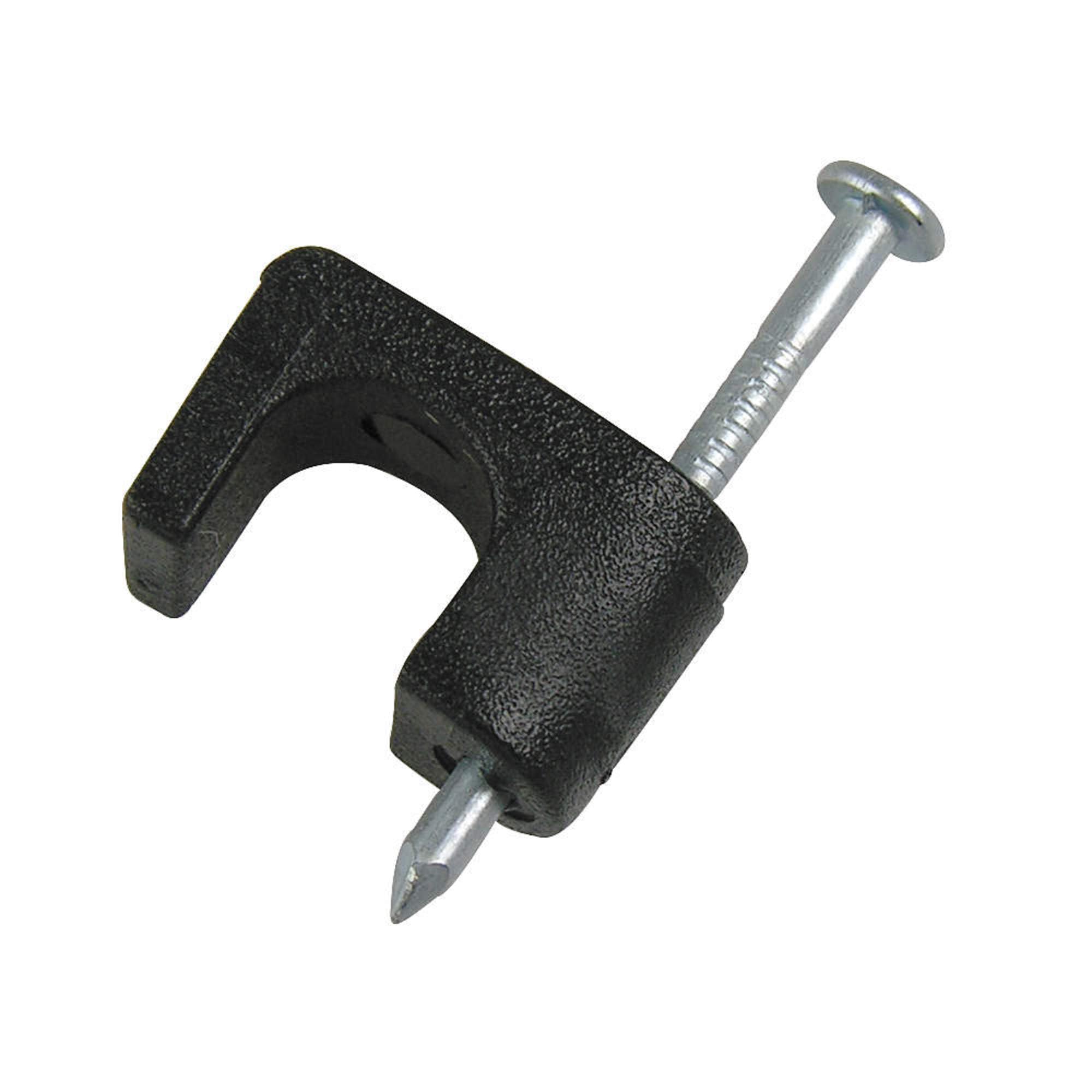 GARDNER BENDER PSB-100 100Pk 1/4 Coax Staple, Black (Pack of 3) — Amazon image 2