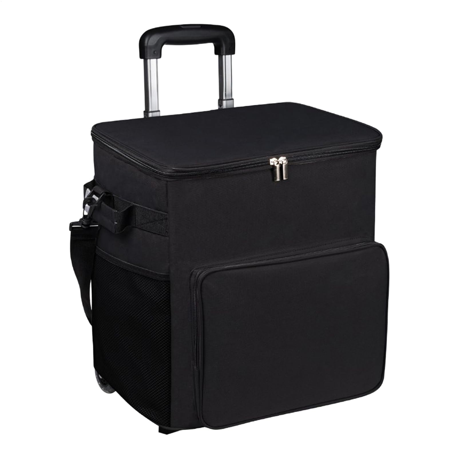 Carrello refrigerante da 35 litri, contenitore termico per barbecue, spiaggia, picnic e campeggio, borsa portatile con manico per eventi all'aperto, escursioni e feste