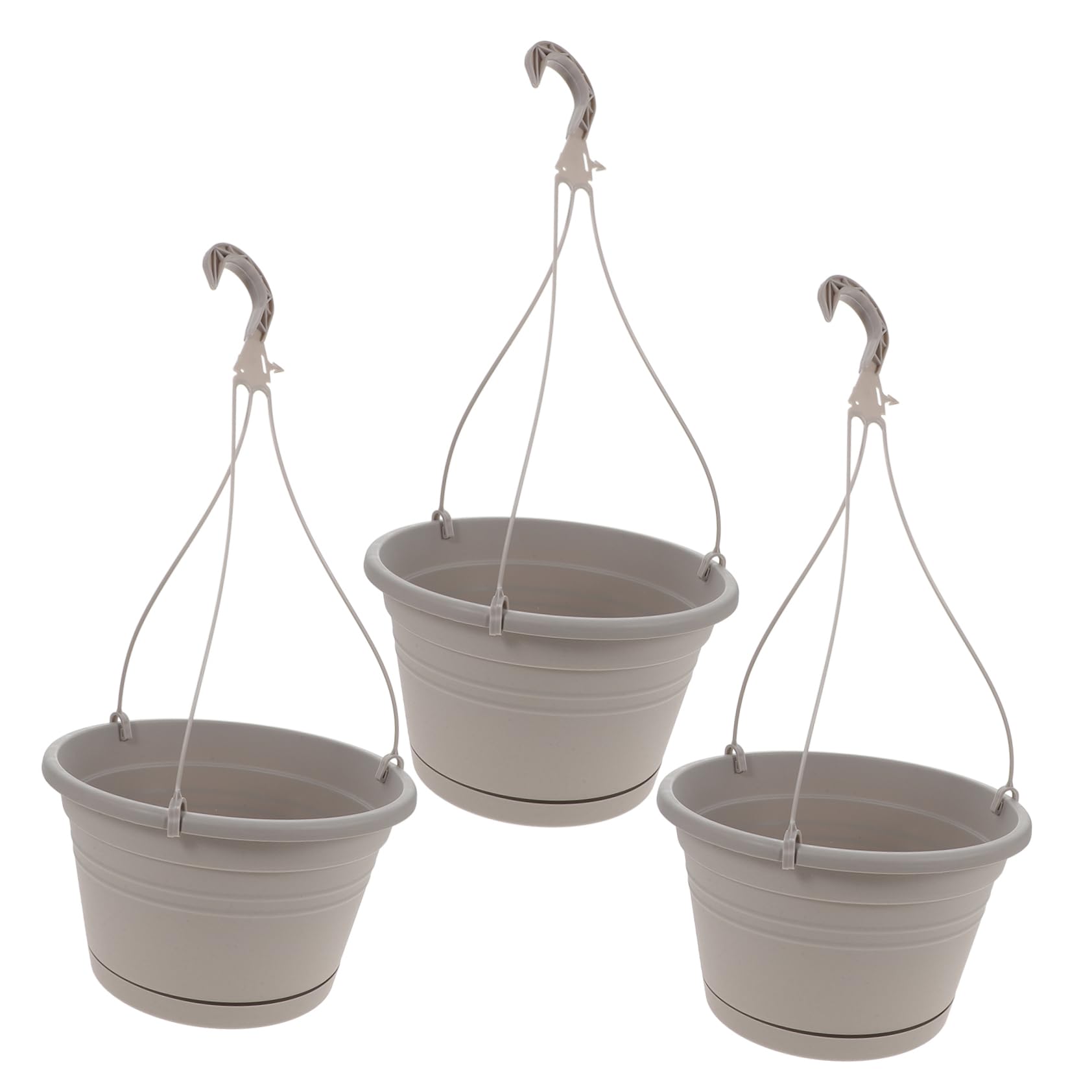POPETPOP 3pezzi Sospesi Per Drenaggio Fioriere Appendere Per Balcone e Decorazione Ed Facili Installare