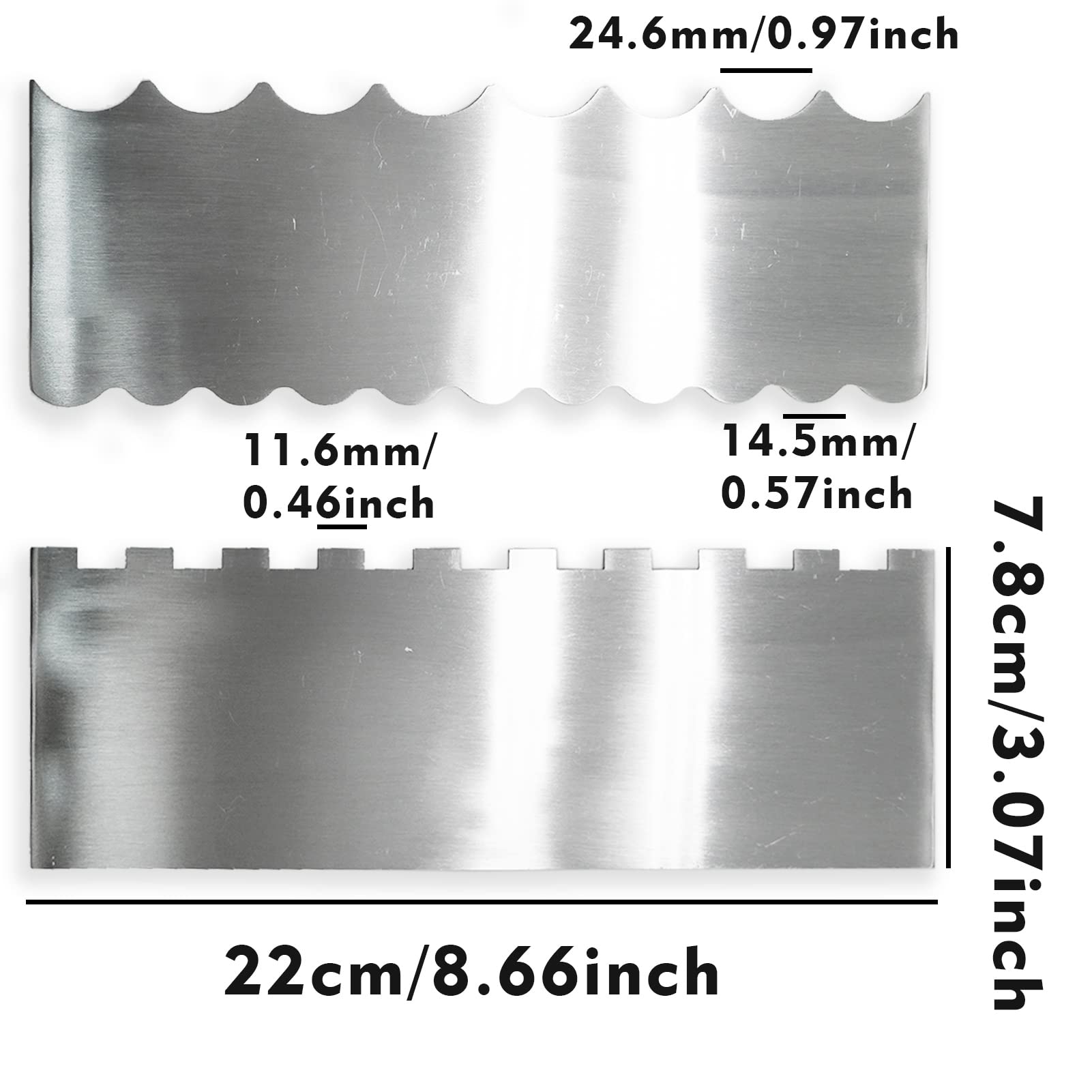 Lisseur Crème Au Beurre 30,5 Cm Grattoir Gâteau Métal Avec Échelle - Outil Décoration Grattoir à Gâteau 30.5 Cm Lisseur Crème Au Beurre 30,5 Cm Grattoir Gâteau Métal Avec Échelle - Outil Décoration Grattoir à Gâteau 30.5 Cm