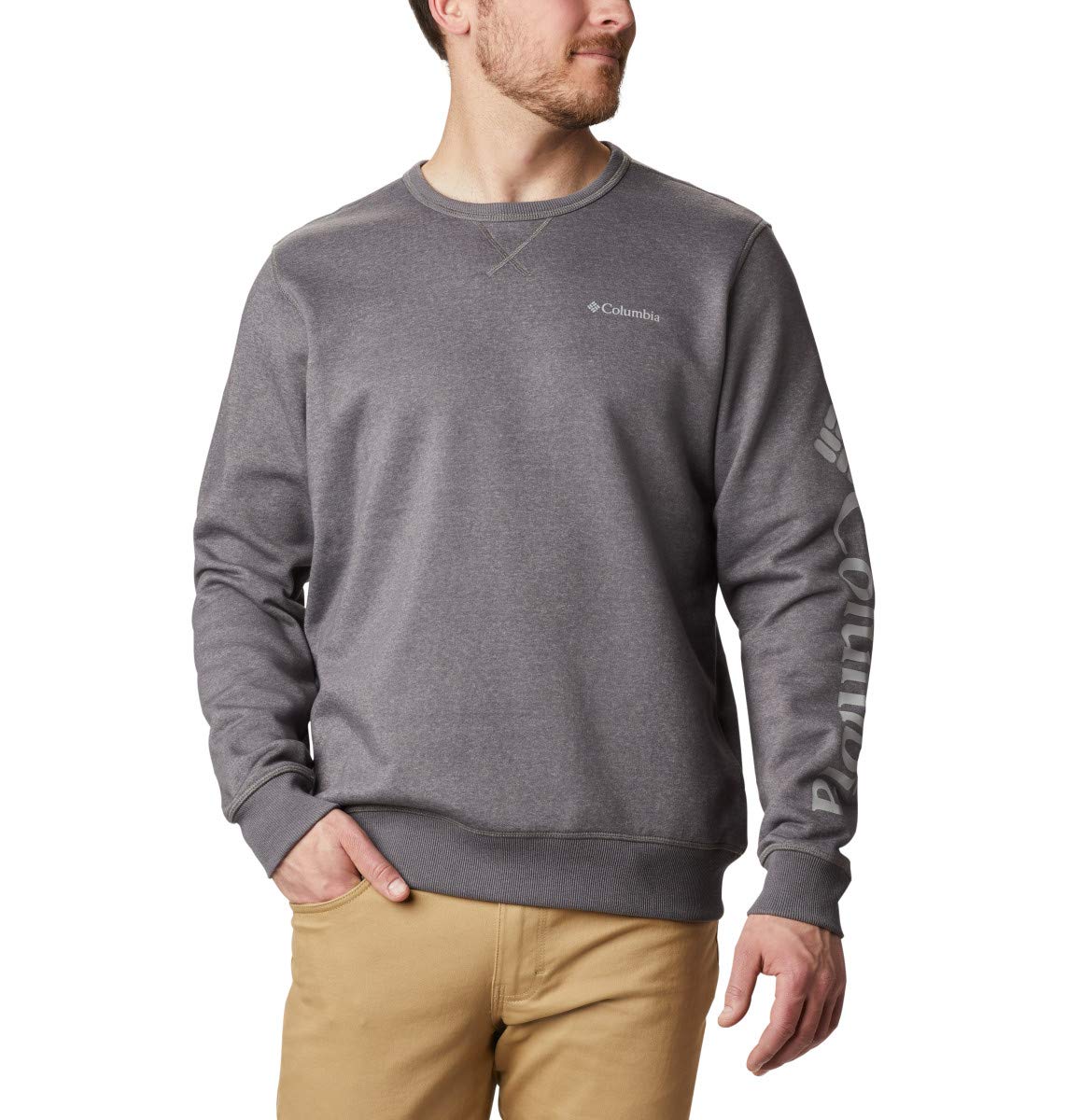 M Columbia™ Logo Fleece Crew