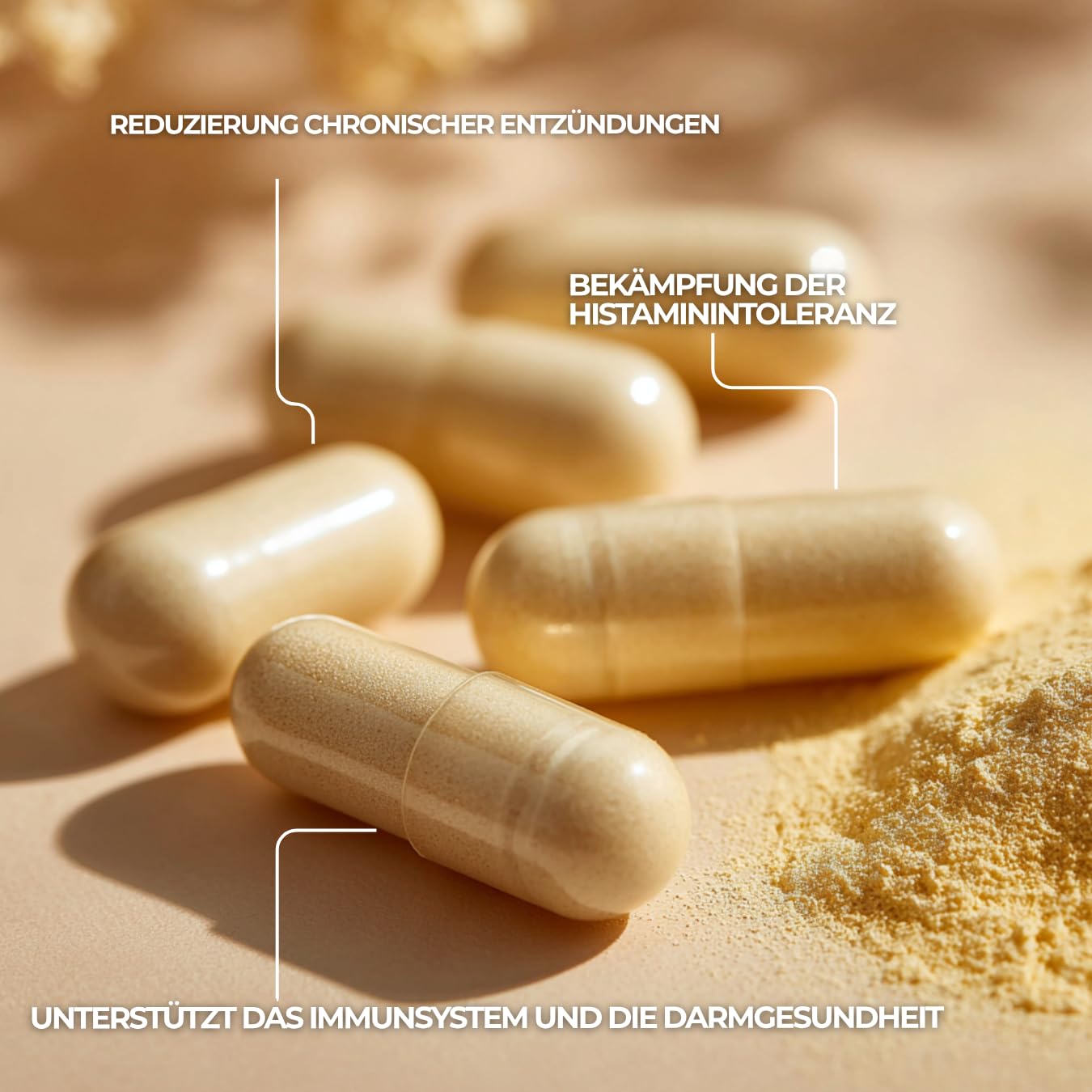 Quercetin 1000mg Kapseln – Entzündung, Haut, Haare & Verdauung – 60 Vegane Kapseln – 1 Monat Kur – Frankreich