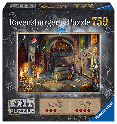 Ravensburger EXIT Puzzle 19955 - Im Vampirschloss - 759 Teile Puzzle für Erwachsene und Kinder ab 12 Jahren