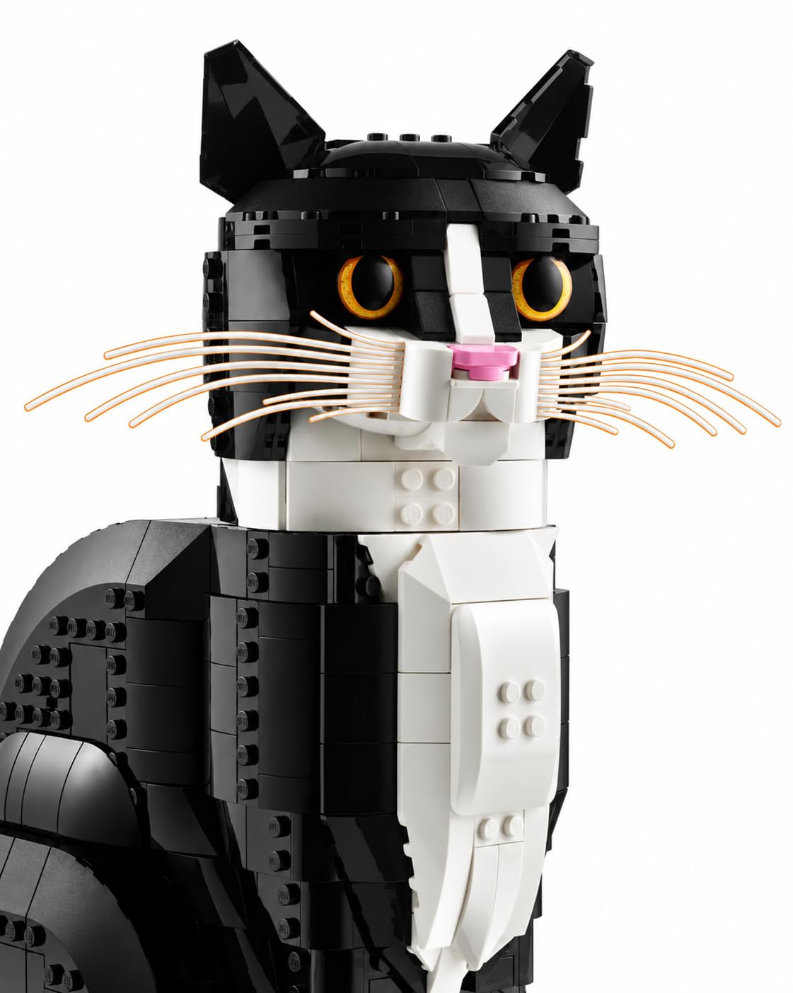 Amazon.com: Whiskers for Lego® 21349 Ideas Tuxedo or Lego® 21376