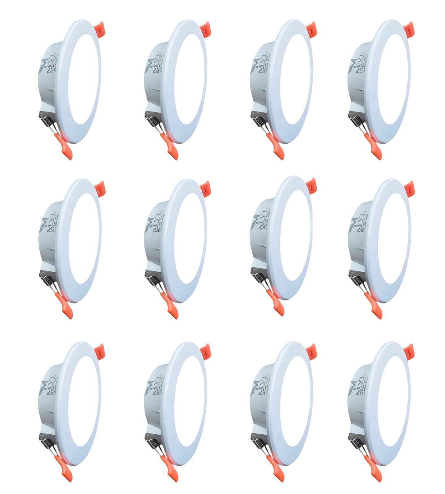 MVL 10 Watt Maxa Led Ceiling Down Light White Pack of 12