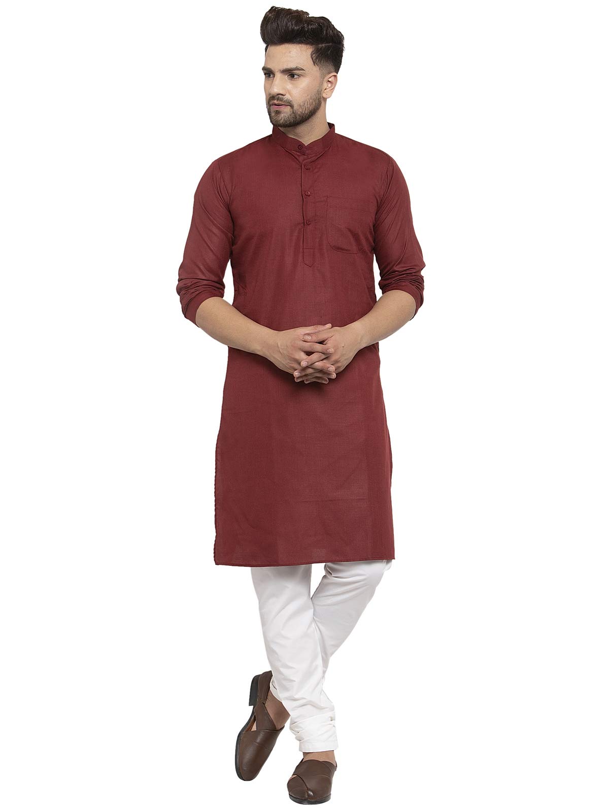 abh lifestyle Men's Cotton Kurta Pyjama Set.-picture-15
