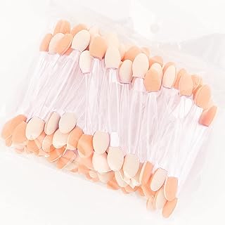 Juego de 50 brochas para sombra de ojos, apli...