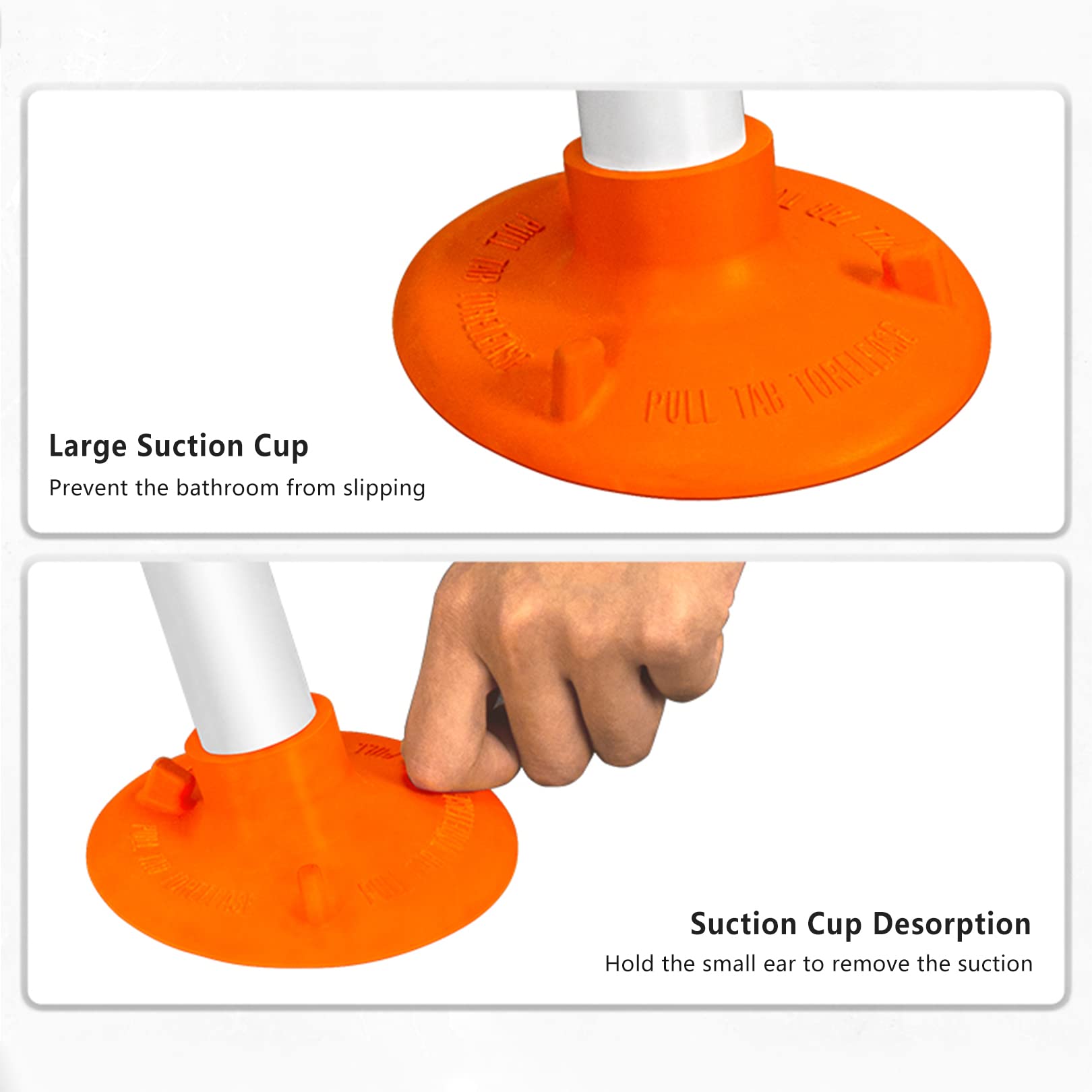 Sedia da Doccia per Doccia Interna, Panca da Doccia per Anziani E Disabili, Sedia da Bagno per Doccia Resistente con Braccioli E Schienale, Sedia Comoda per WC(D