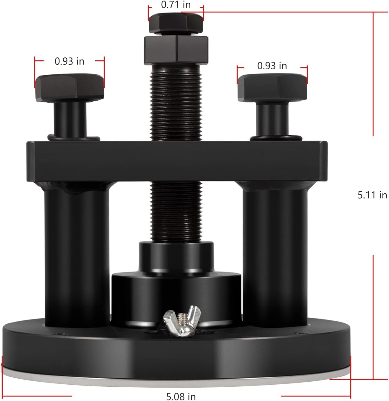 Camoo Detroit Diesel DD13 DD15 Crankshaft Front Oil Seal Installer & Remover with Seal Install Ring Tool Adapter W541589003400