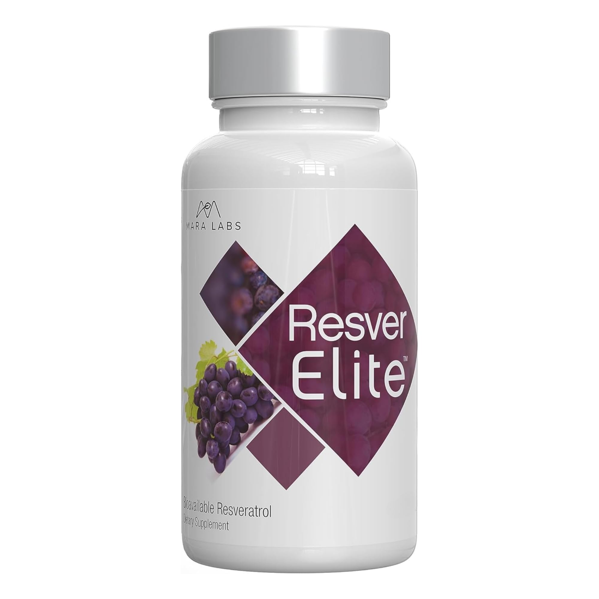 BrocElite Mara Labs ResverElite Bioavailable Resveratrol | 30 Capsules 30 Count (Pack of 1)