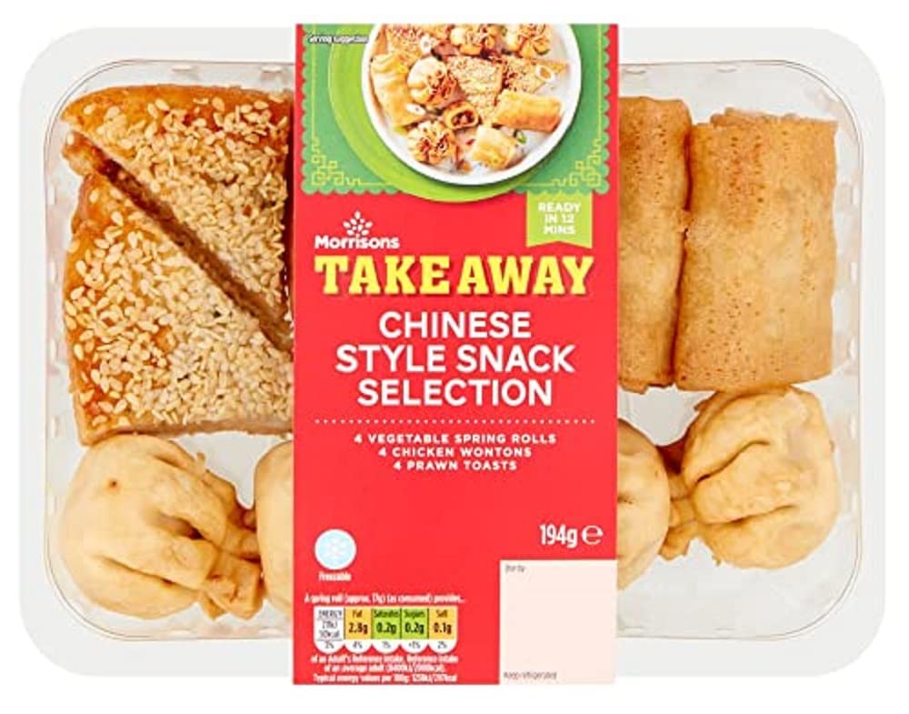 Morrisons Take Away Chinese Style Snack Selection, 194g