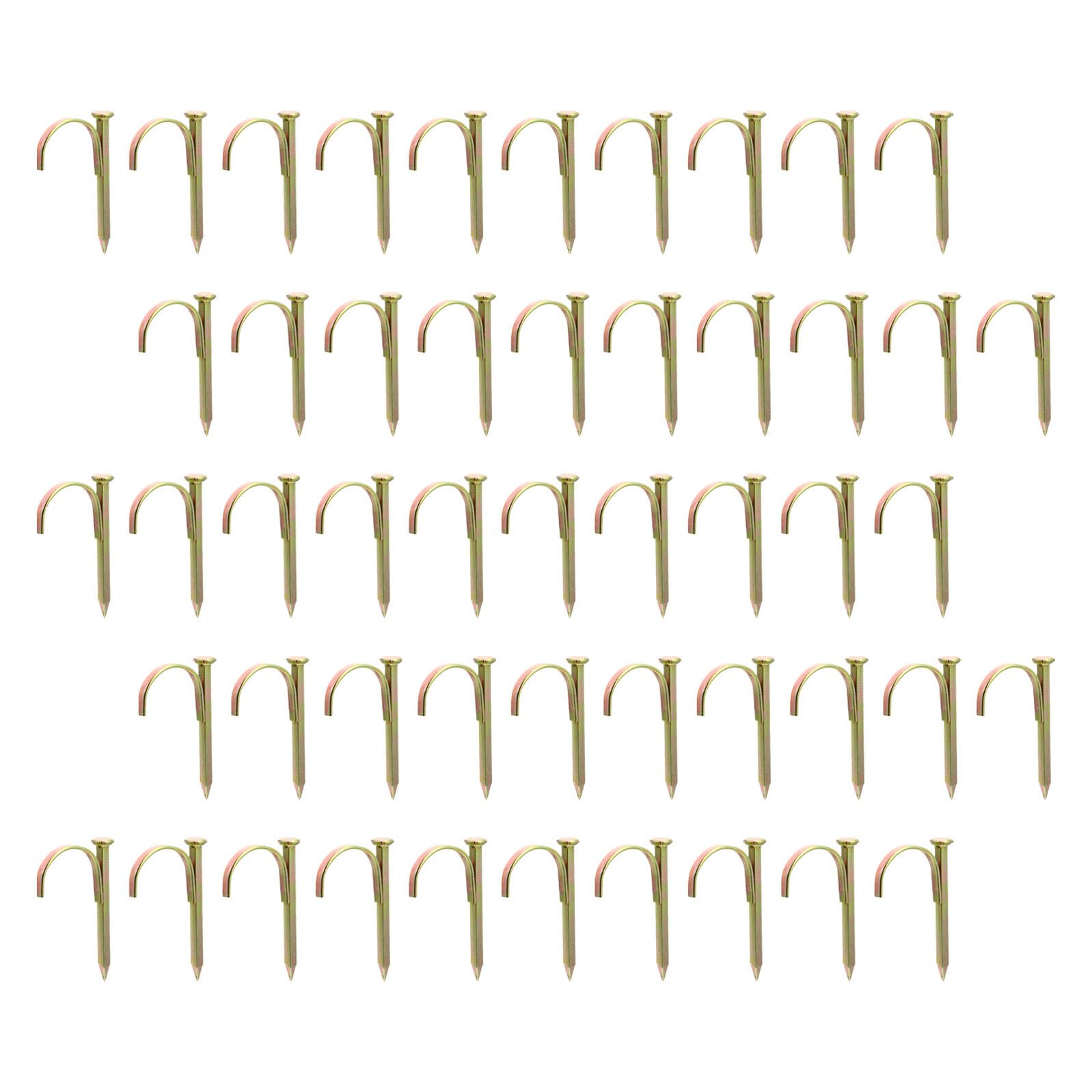 Demi-crochets pour colliers de serrage VILLCASE 1/2 pouce, parfaits pour garage et cave