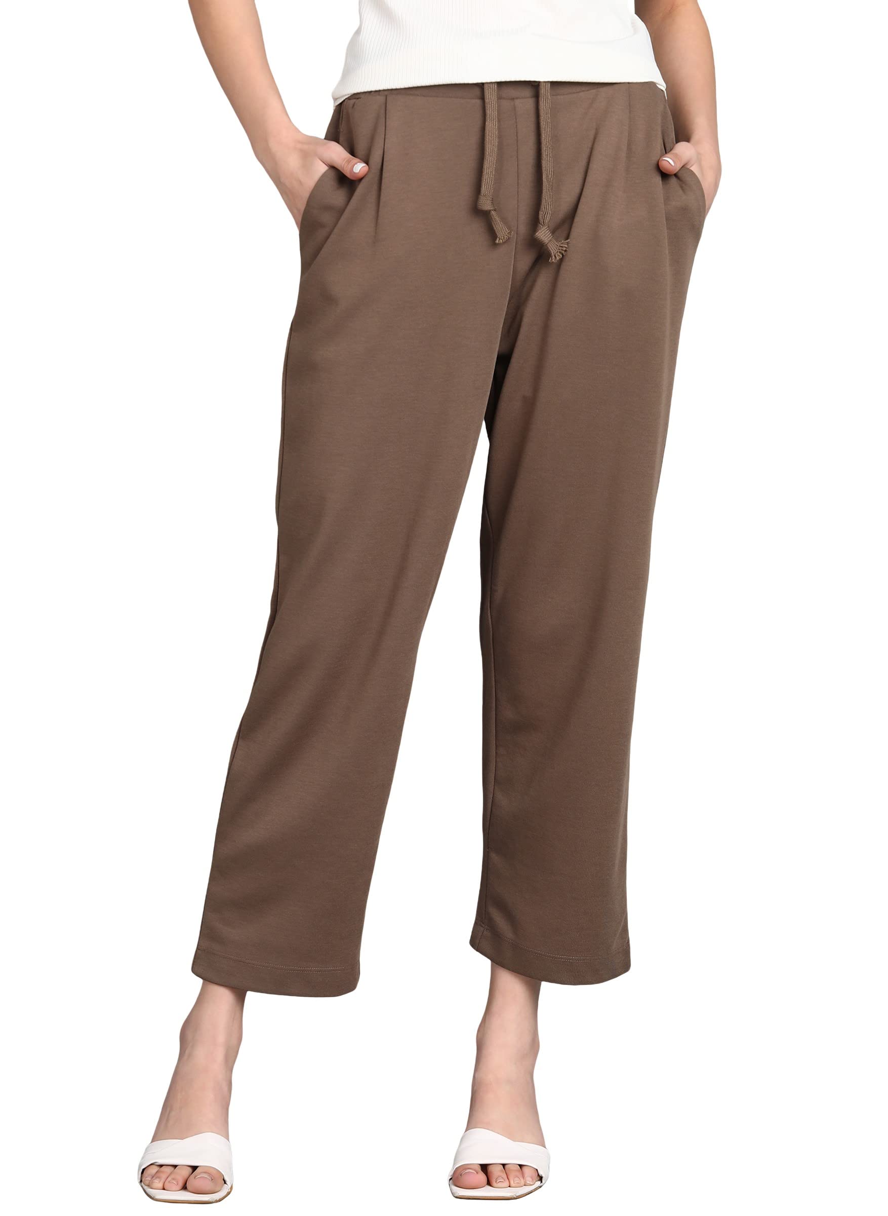 Women Relax Fit Ankle Length Trouser Jogger | Casual Lounge & Travel Wear