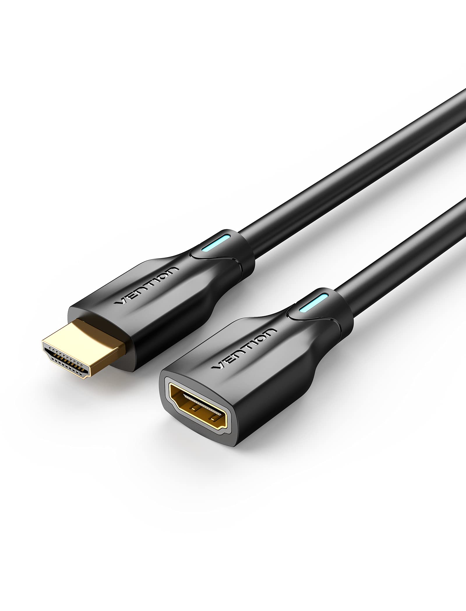 VENTION 8K HDMI Cable, HDMI 2.1 Cable, Ultra High Speed 48Gbps 8K@60Hz 7680P Dolby Vision, Enjoy The HD Vision of The Game, Compatible with PS5,PS4,PS3 (8K HDMI Extension Cable, 0.5 Meter)