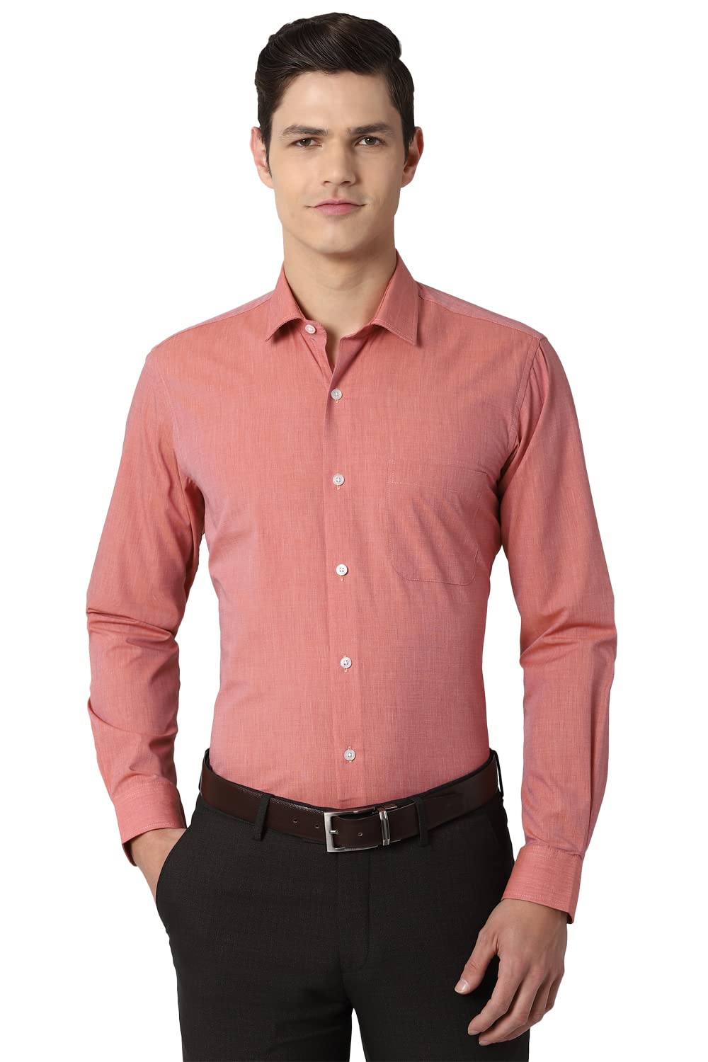 peter england Men's Cotton Regular Fit Shirt-picture-17