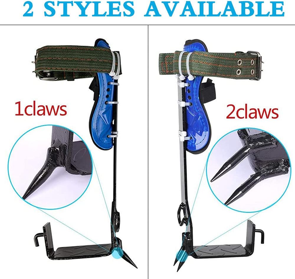 Tree Climbing Kit,Tree Climbing Spike,Boot Spikes for Tree Climbing for Hunting Observation,Picking Fruit,Jungle Survival,1claw