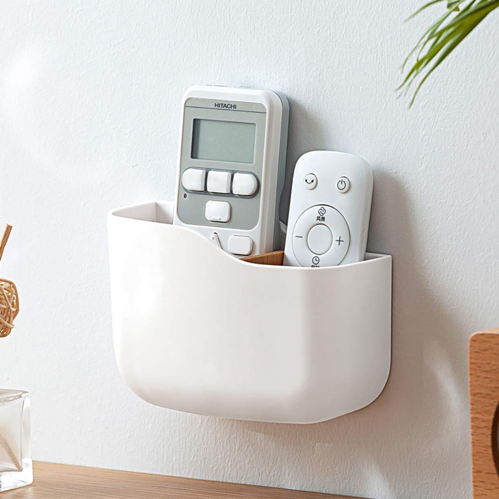 Poeland Universal Remote Control Holder Wall Mounted with No Damaging