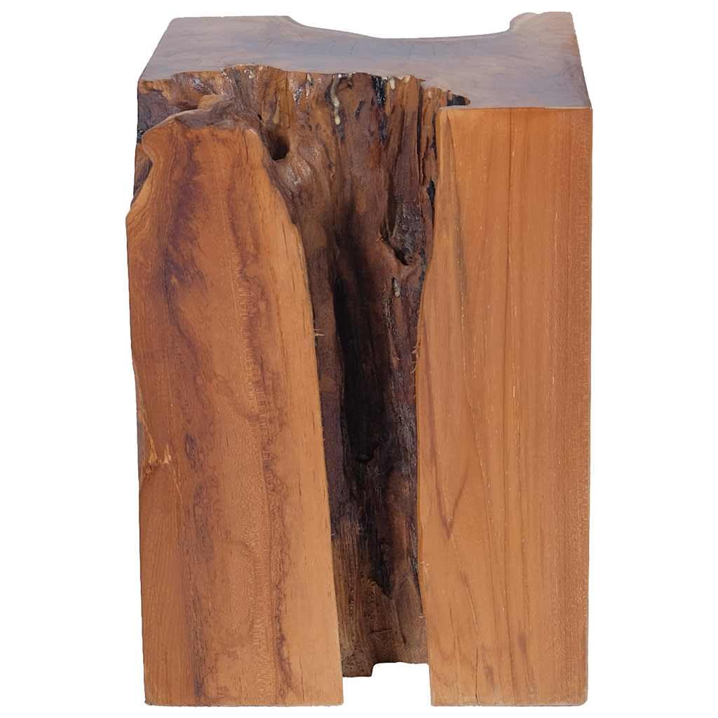 vidaXL Sgabello Casa Salotto Sedile Sedia Arredo Cucina Poggiapiedi Robuste Tavolino da Salotto Arredamento Arredi Legno Massello di Teak
