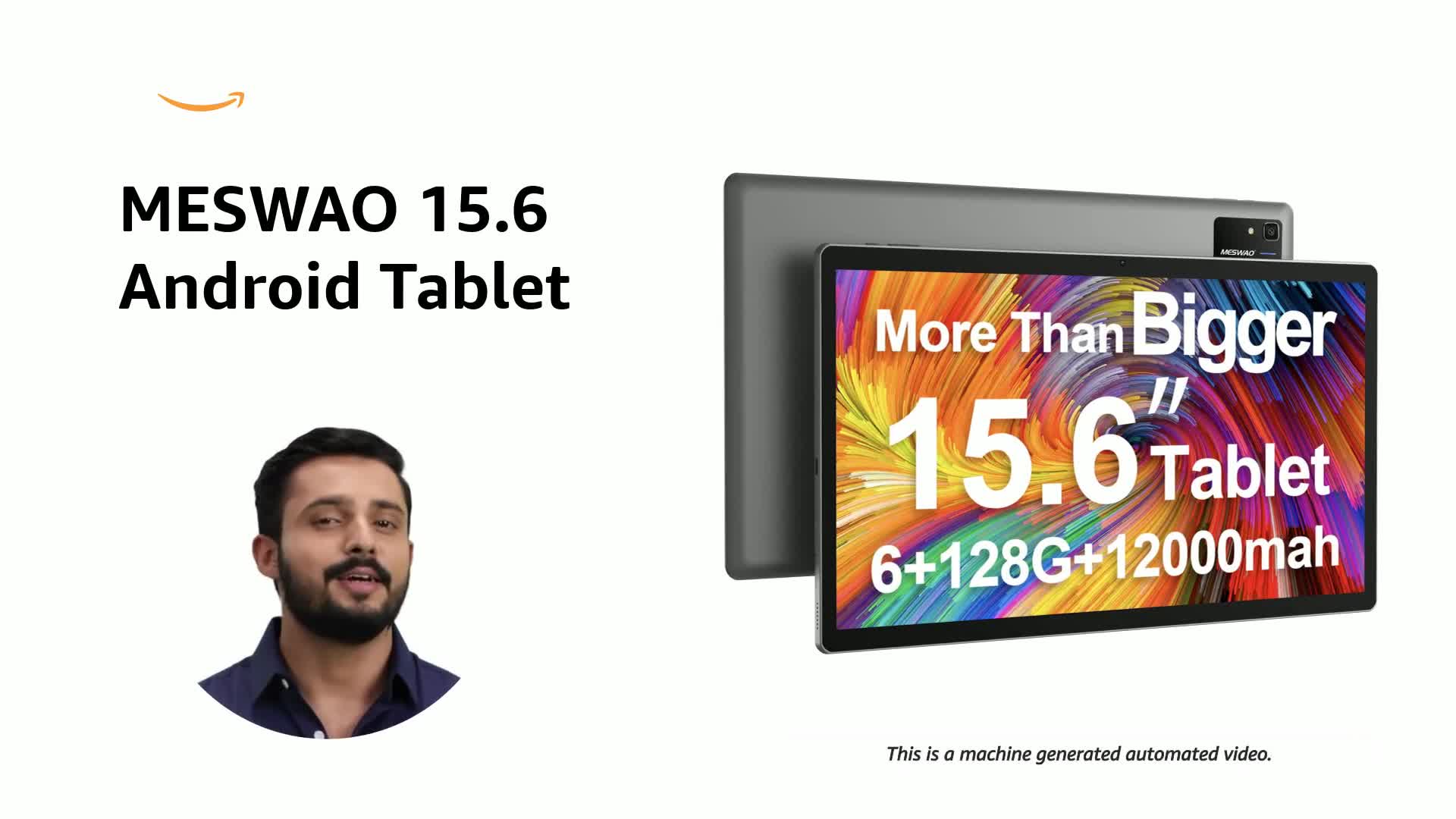 MESWAO Android 13 タブレット 15.6インチHeLioG99 MESWAO 15.6 Inch Tablet, Large Tablet Android 13 Upgraded with