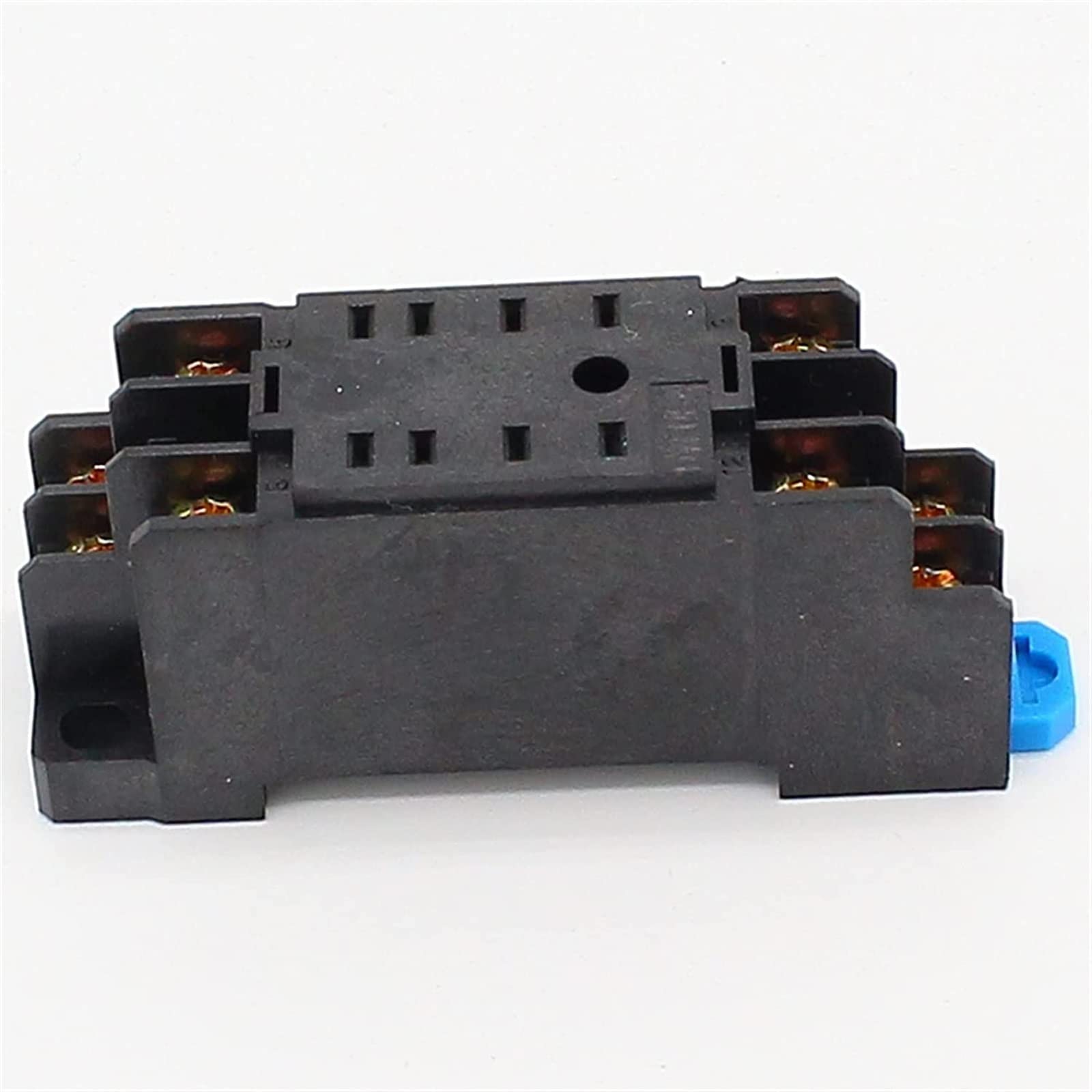Relè MY2P HH52P MY2NJ Relè 12 V CC 24 V CC 110 V CA 220 V CA Bobina DPDT for Uso Generico Micro Mini relè con Supporto Base Zoccolo (Size : 12VDC)