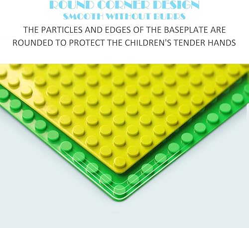 Miniatura 4 de Placa base clásica de 10 x 10 pulgadas para ladrillos de construcción, 100% compatible con todas las principales marcas, paisaje cuadrado de 32 x 32