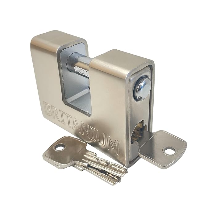 Buy Britanium® BRP/74 [Armoured] High Security Container Padlock