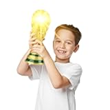 WC Trophy Replica, Premium Resin Trophy, Soccer Trophy for Kids, Birthday Gift Ideas for Soccer Fans, Memorable Collectible, Home & Desk Decorations