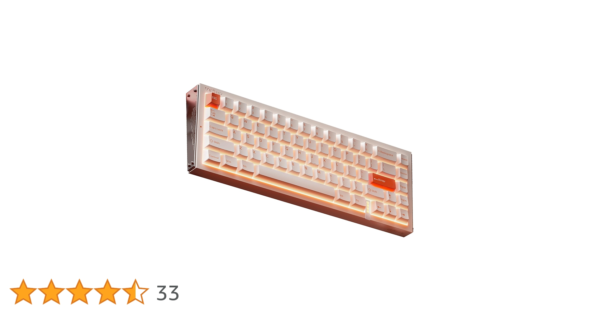 MelGeek REAL67 ナトリウムホワイト MelGeek_Real67_magnetic_keyboa