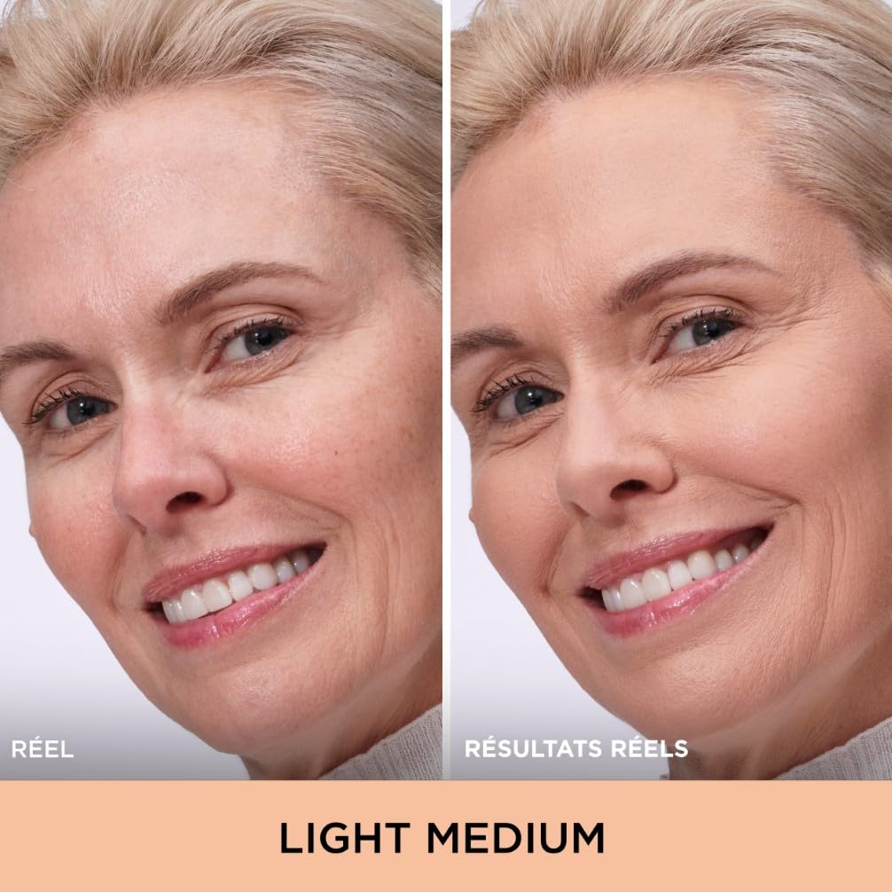 IT COSMETICS, CC+ Crème Natural Matte SPF 40, Haute Couvance et Contrôle de Brillance, Peaux Mixtes à Grasses, Avec Sérum Équilibrant à l'Acide Hyaluronique, Your Skin But Better, 32 ml
