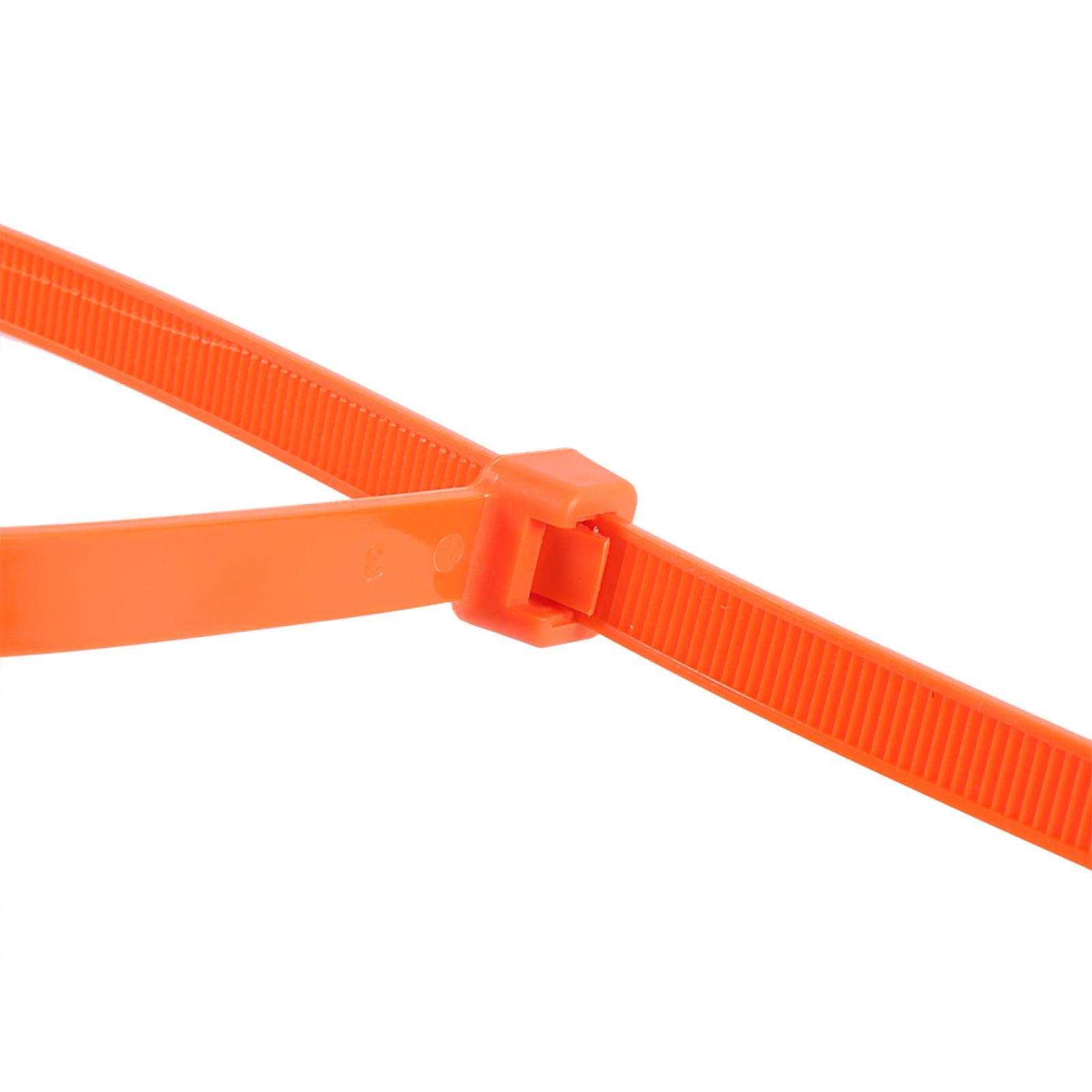 Low Temperature Resistant 10 Pcs/Set Reusable Tire Chains, Easy to Install Wheel Chains, Orange Colour for Car Truck Snow Chains Car Snow Chains for Truck