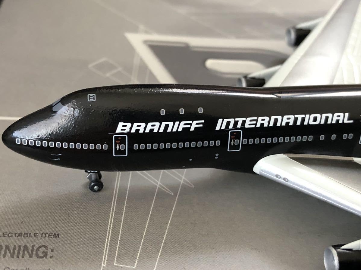 Amazon.co.jp: Jet-X 1/400 JXM146 B747-100 BRANIFF INTERNATIONAL  