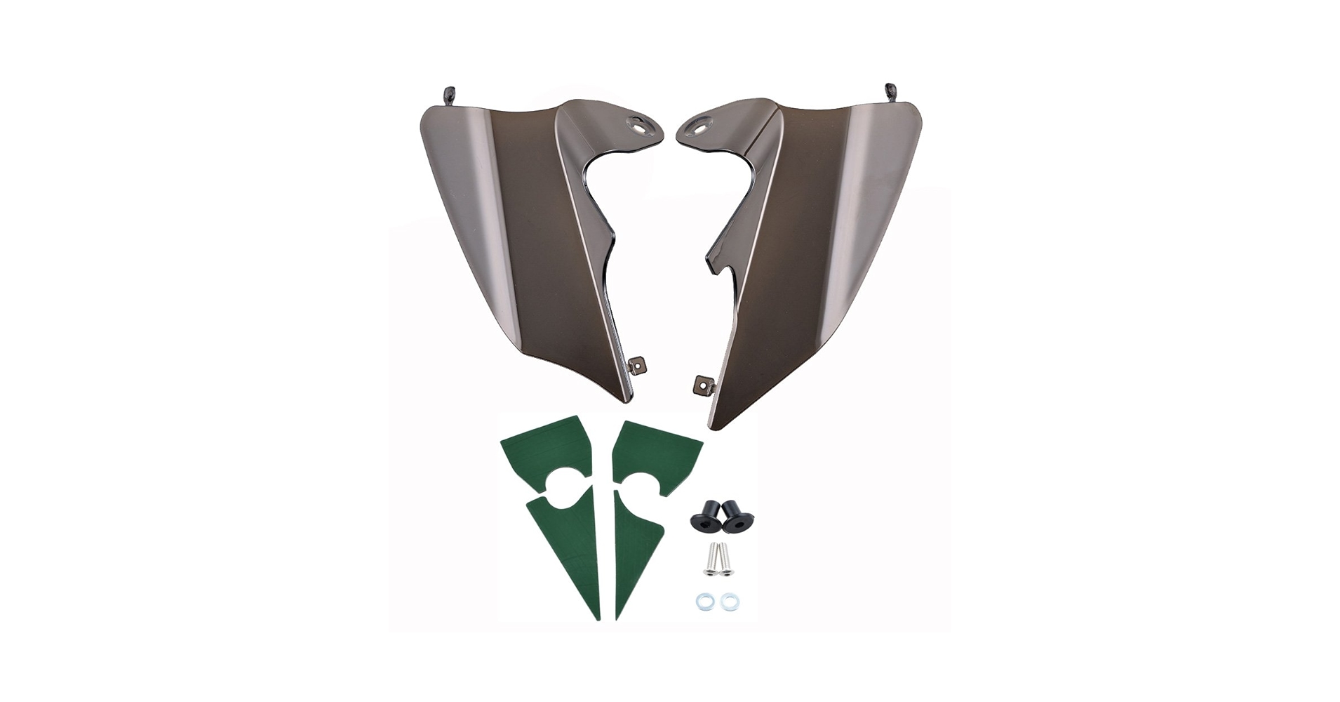 Amazon.com: Reflective Saddle Shield Air Heat Deflector Kit