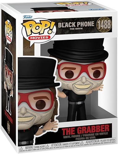 Funko Pop! Movies: Black Phone - The Grabber - 1/6 probabilidades para variante de persecución rara - Figura de vinilo coleccionable - Idea de