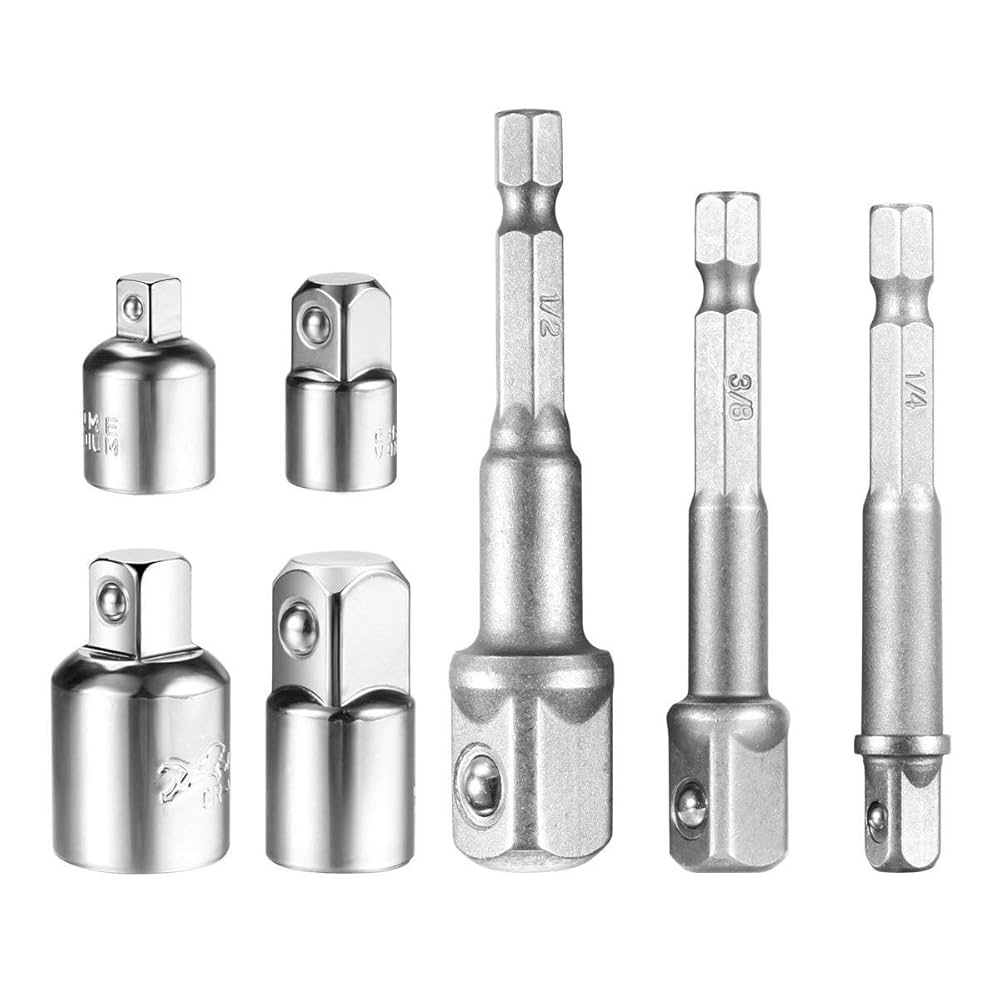 Set 12 Adattatori Esagonali Per Trapano - Convertitore Per Chiavi A Bussola | Acciaio CR-V | Per Avvitatore - Foto 5