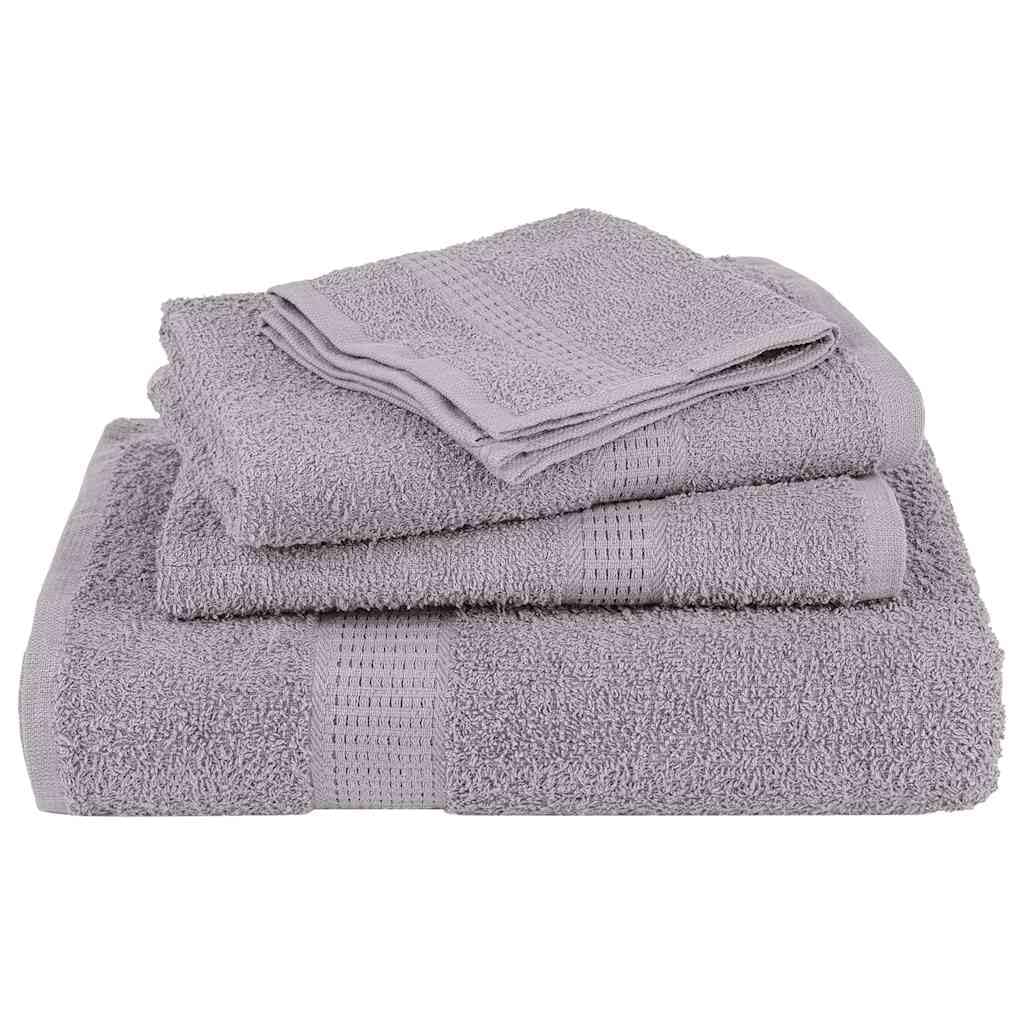 Frogn - Juego de toallas de baño (2 unidades, 100 x 150 cm, 360 g/m²), color gris