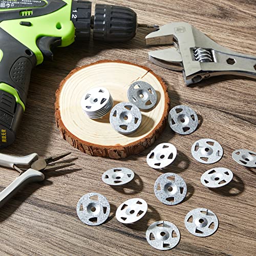 Washers for Installation of Foam Board Panels 11/4 Inch Galvanized