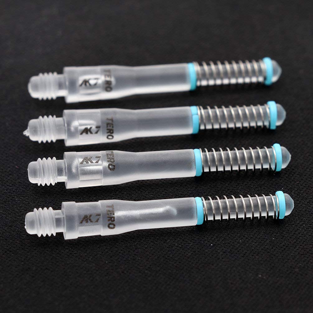 CUESOUL 4 Pieces TERO AK7 Dart Shafts Built-in Spring Telescope for Steel Point Arrows and Soft Pointed Arrows (CS-AK7 + 7A25) โ image 1