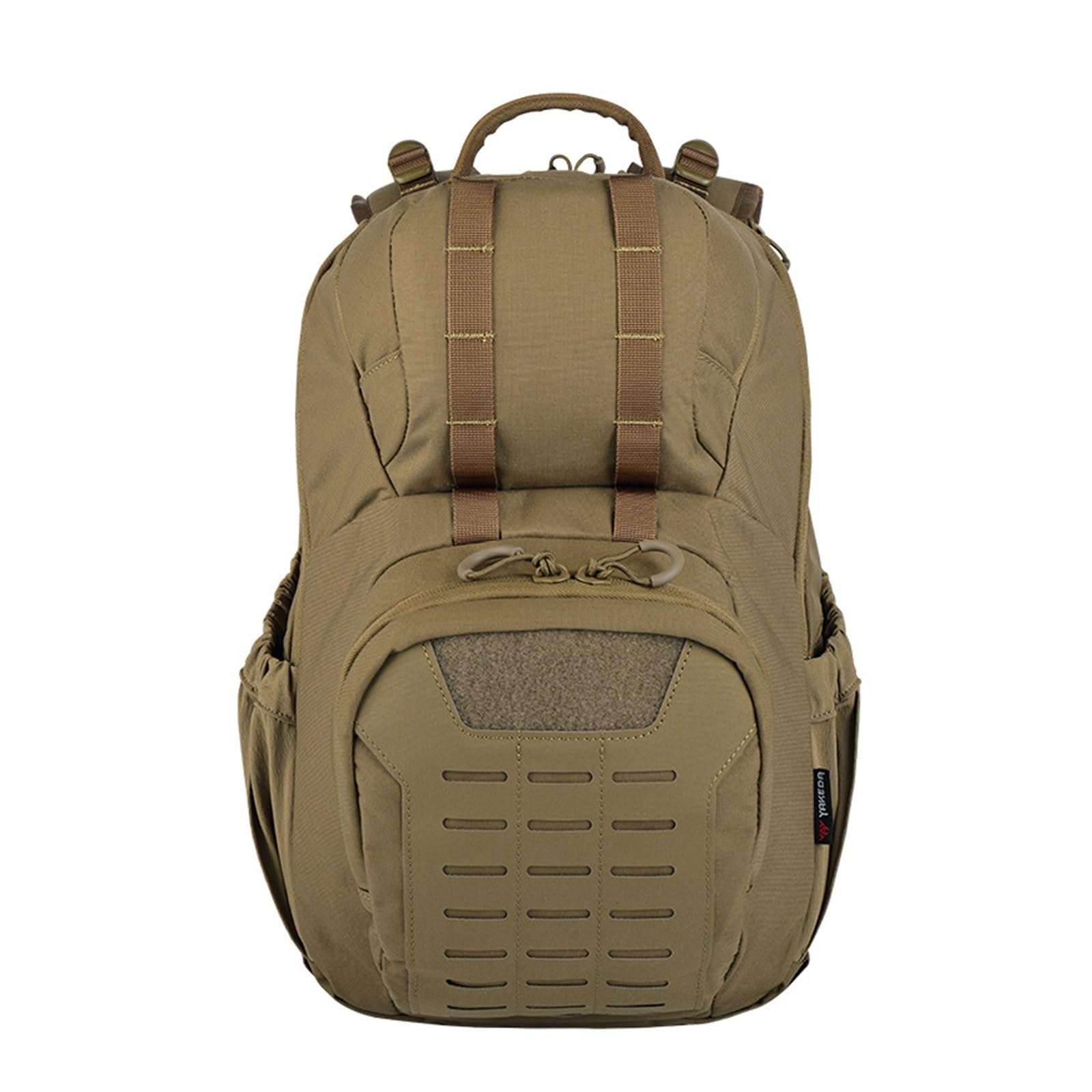 Bulk Knapsack Tactical, Wojskowy Duży 20-35L Taktyczny Wodoodporny Plecak Podróżny, Plecak Dzienny, Oddychająca Torba Podróżna Na Laptopa, Do Plecaków, Trekkingu, Jazdy Rowerze Rowerze(Khaki)