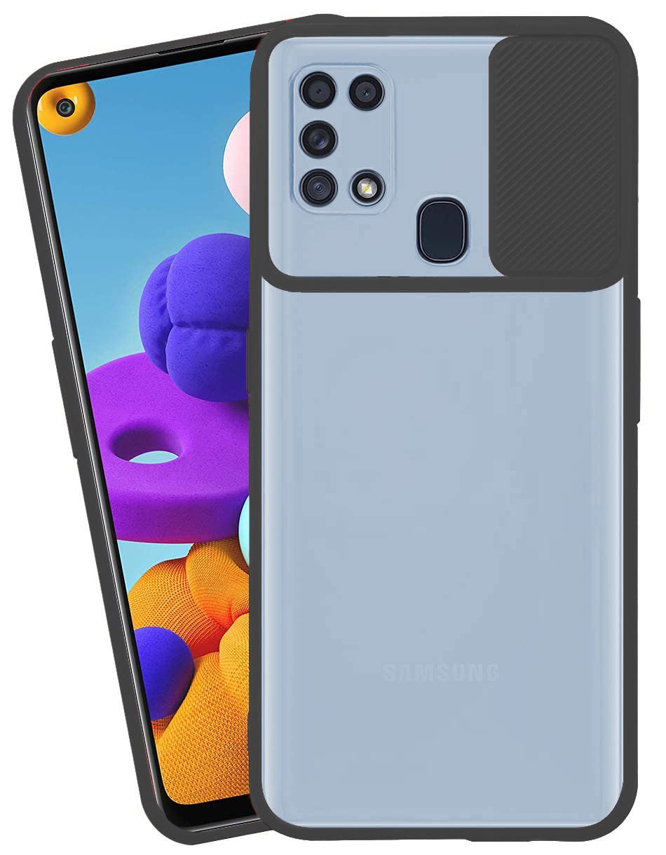 Vonzee Frosted Matte Translucent Back Cover Case For Samsung M31