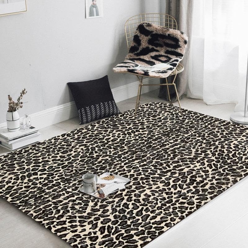 Grand tapis oriental chic en poils courts pour sublimer votre bureau