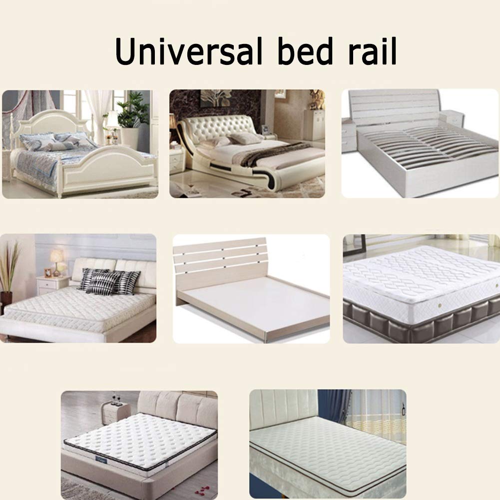 Sponde di Sicurezza per Letto Sponde di Sicurezza per Letto Extra Lunghe per Convertibili, 4 Colori (1 Confezione) (Colore: A, Dimensioni: 2 m)