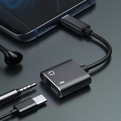 USB-C to 3.5mm オーディオ変換アダプター 有線イヤホン 変換ケーブル Type-C 3.5mm イヤホンジャック アダプタ 同時音楽再生 急速充電 i.Phone15 Android スマホ タブレット PC 対応 ノイズキャンセリング マイク内蔵 軽量 コンパクト 携帯便利 即插即用 金属製 耐久性