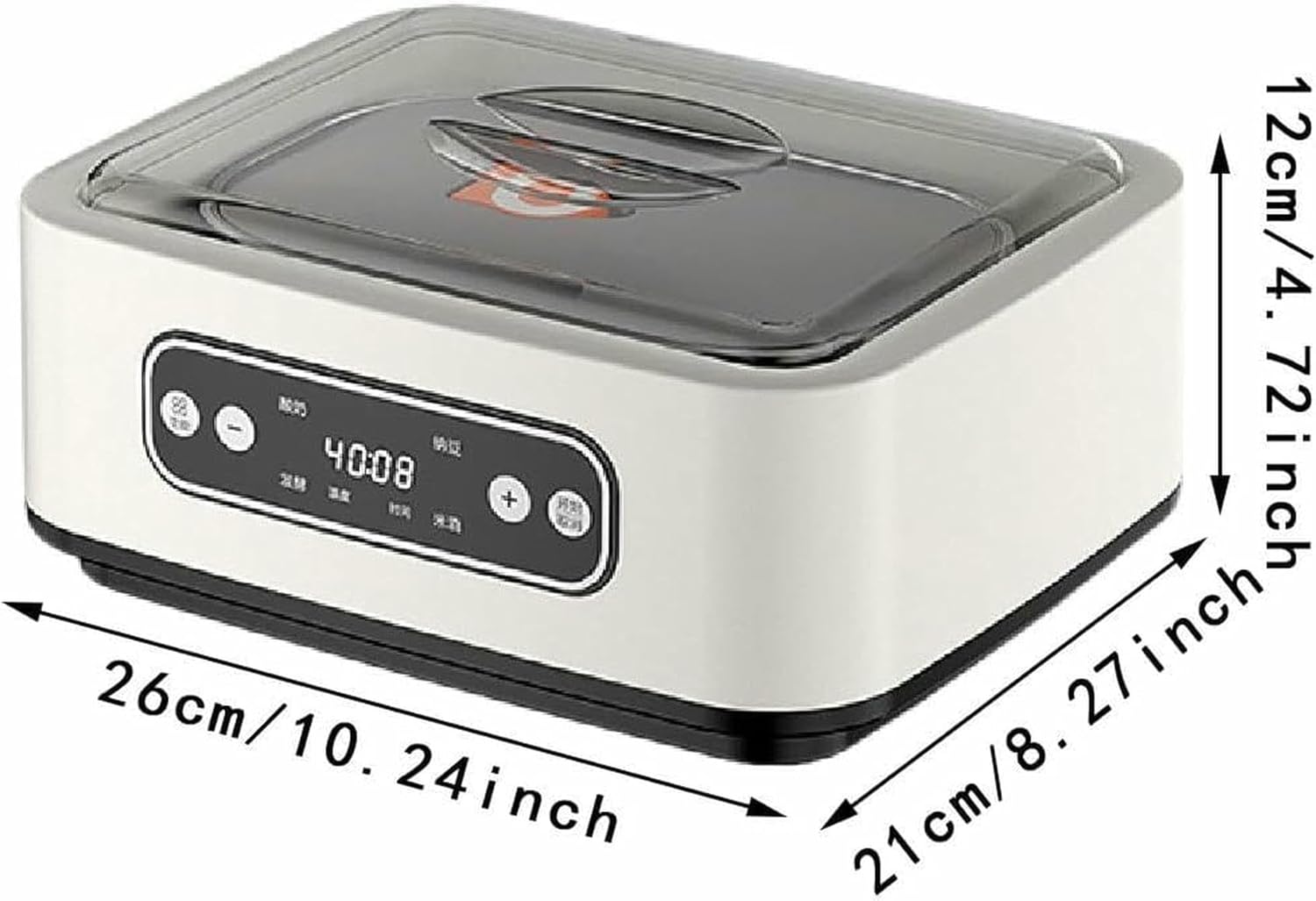 Yogurt Maker Constant Temperature Heating Household DIY Low Noise Homemade Yogurt Professional Multifunction Stainless Steel