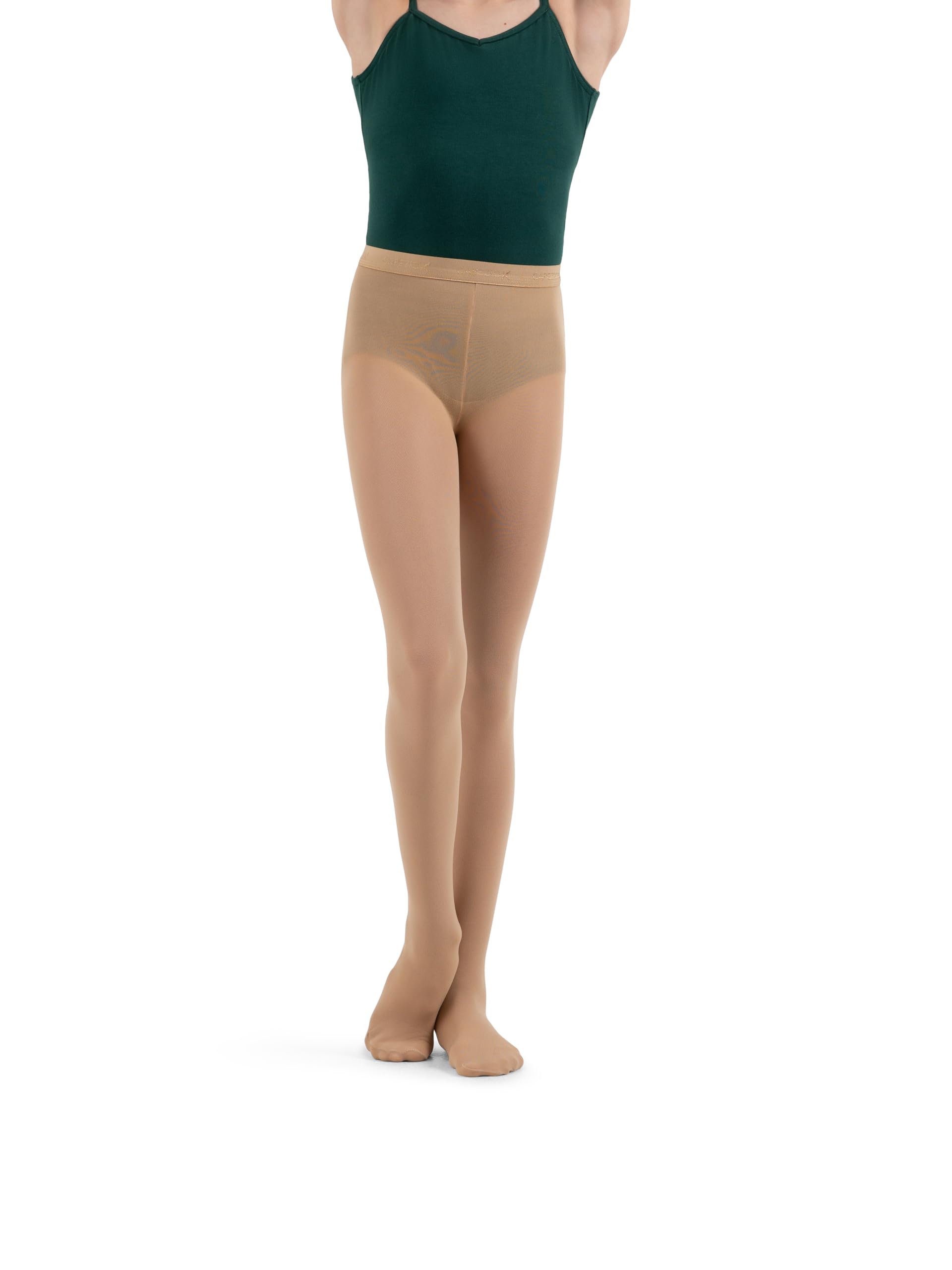Capezio Girls Hold & Stretch Footed TightTight