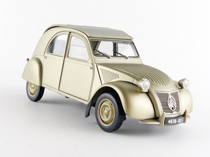 Amazon | ノレブ 1/18 シトロエン 2CV A (1950) グレー 完成品