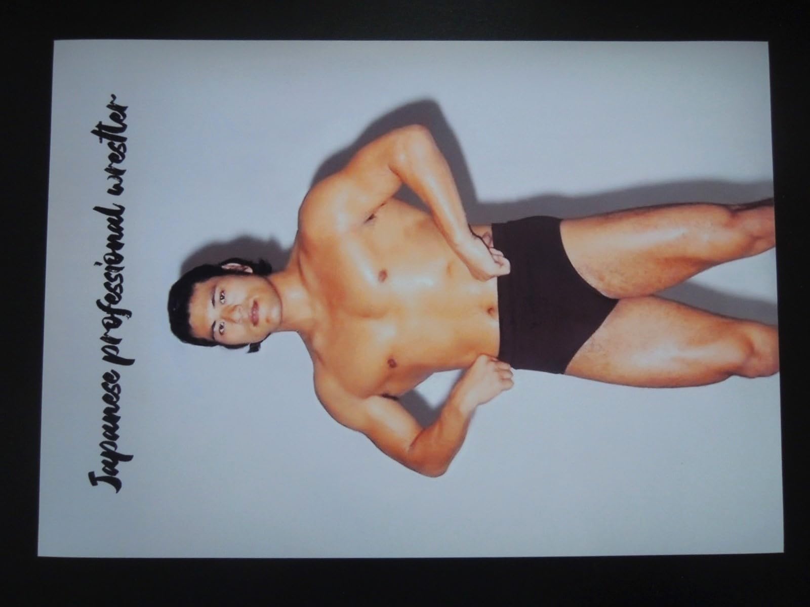 Amazon.co.jp: A4 額付き ポスター アントニオ猪木 Antonio inoki 闘魂